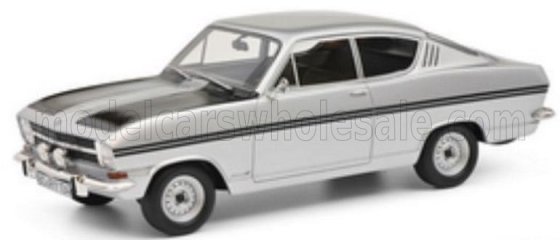 OPEL - KADETT B RALLY COUPE 1966 - ARGENT / NOIR