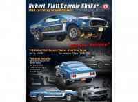Ford Drag Team Mustang *Hubert Platt Georgia Shaker*, 1969 bleu/blanc