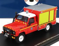 LAND ROVER - DEFENDER 130 PICK-UP CLOSED GRIMP BMBP SAPEURS POMPIERS 1986