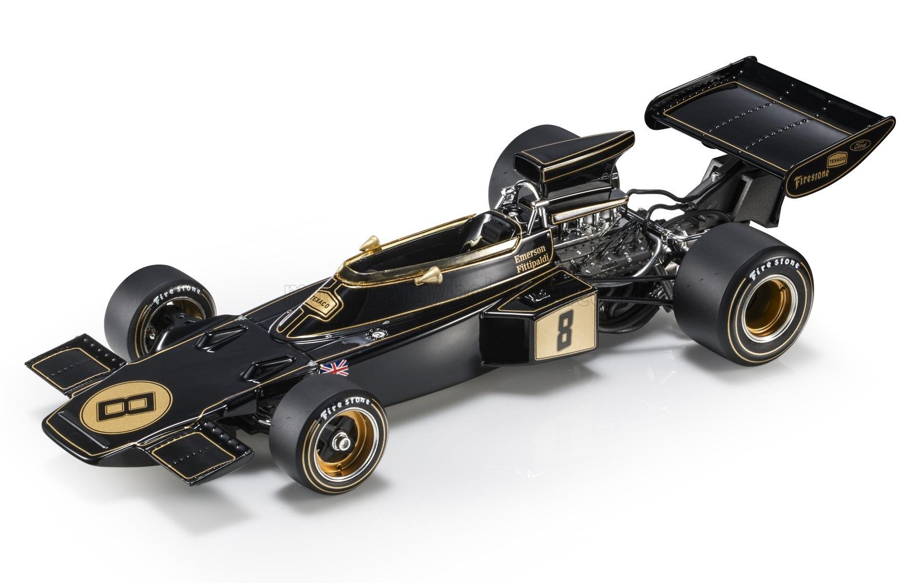 LOTUS - F1 72D JOHN PLAYER TEAM LOTUS N 8 WINNER B