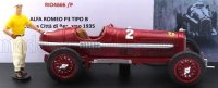 ALFA ROMEO - P3 TIPO B N 2 WINNER COPPA CITTA DI BERGAMO 1935 TAZIO NUVOLARI