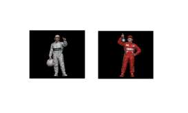 Figuren Racing Legends 00's set of 2