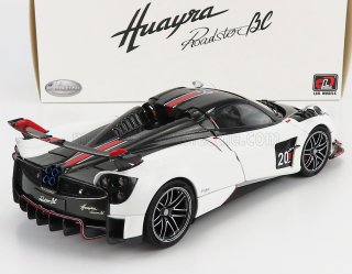 PAGANI - HUAYRA BC ROADSTER N 20 2017 - blanc , noir