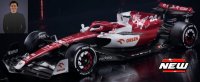 Alfa Romeo F1 TEAM ORLEN C42 #24 GUANYU ZHOU 2022 with helmet