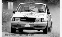 Skoda 130 L, No.8, Rallye Bohemia, L.Krecek/B.Motl, 1988