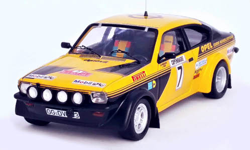 Opel Kadett GT/E, No.7, Rallye WM, Rally Monte Car