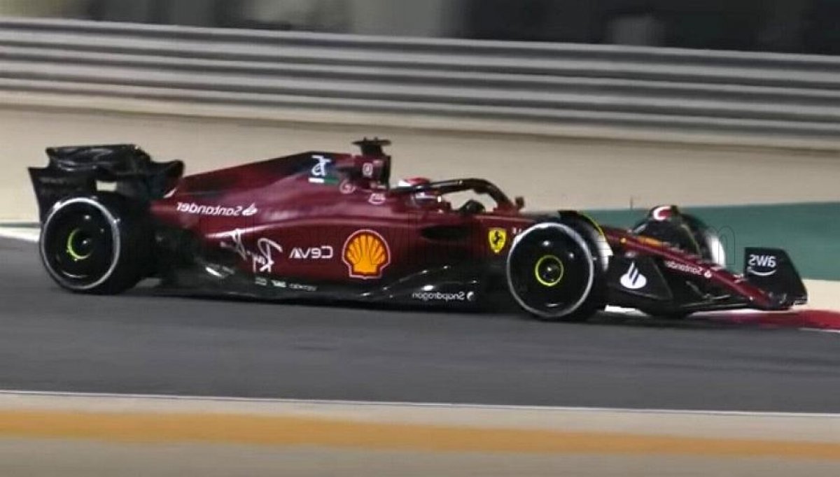 Klassiek Horizontaal vloek Schaalmodel Ferrari - F1-75 Team Scuderia Ferrari N 16 Winner Bahrain Gp ...