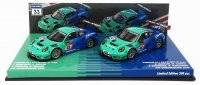 PORSCHE - SET 2X 911 991 GT3 R TEAM FALKEN MOTORSPORTS N 44 24h NURBURGRING 2020 P.DUMBRECK- M.RAGGINGER - S.MULLER - K.BACHLER + N 33 24h NURBURGRING 2020 K.BACHLER - S.MULLER - C.ENGELHART 