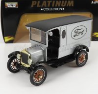 FORD USA - MODEL-T VAN PADDY WAGON 1925 - ZILVER ZWART