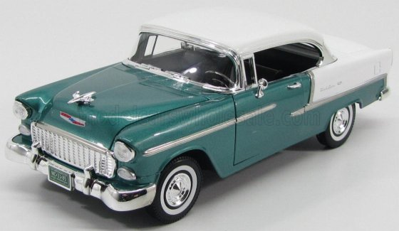 CHEVROLET - BEL AIR CABRIOLET CLOSED 1955 - Vert Blanc