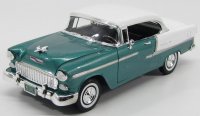 CHEVROLET - BEL AIR CABRIOLET CLOSED 1955 - Vert Blanc