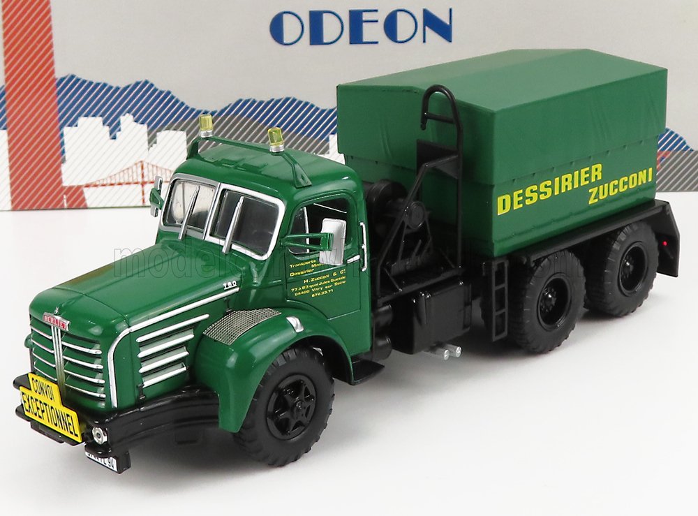 BERLIET - TBO15 M3 TREKKER VRACHTWAGEN 3-ASSI DESS