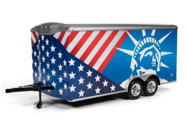 Aanhangwagen Enclosed Trailer *Patriotic*,