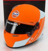 HELM / F1 CASCO HELMET MCL35L MERCEDES M12 EQ POWER+ TEAM MCLAREN N 3 MONACO GP 2021 DANIEL RICCIARDO - N 4 MONACO GP 2021 LANDO NORRIS