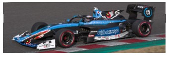 SF19 N°15 TEAM MUGEN M-TEC HR-417E SUPER FORMULA 