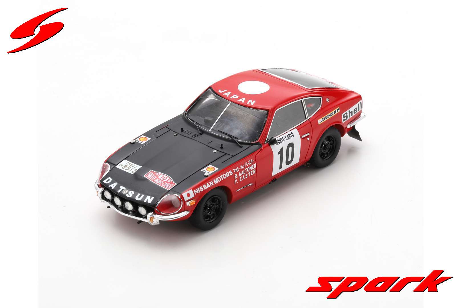 DATSUN 240Z N°10 18th RALLYE MONTE CARLO 1973 R. 