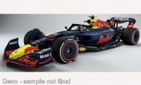 Red Bull RB18, No.1, Red Bull, Formel 1, mit Helm, M.Verstappen, 2022
