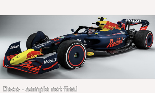 Red Bull RB18, No.1, Red Bull, Formel 1, mit Helm,