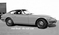 Datsun 240 Z, orange, 1972