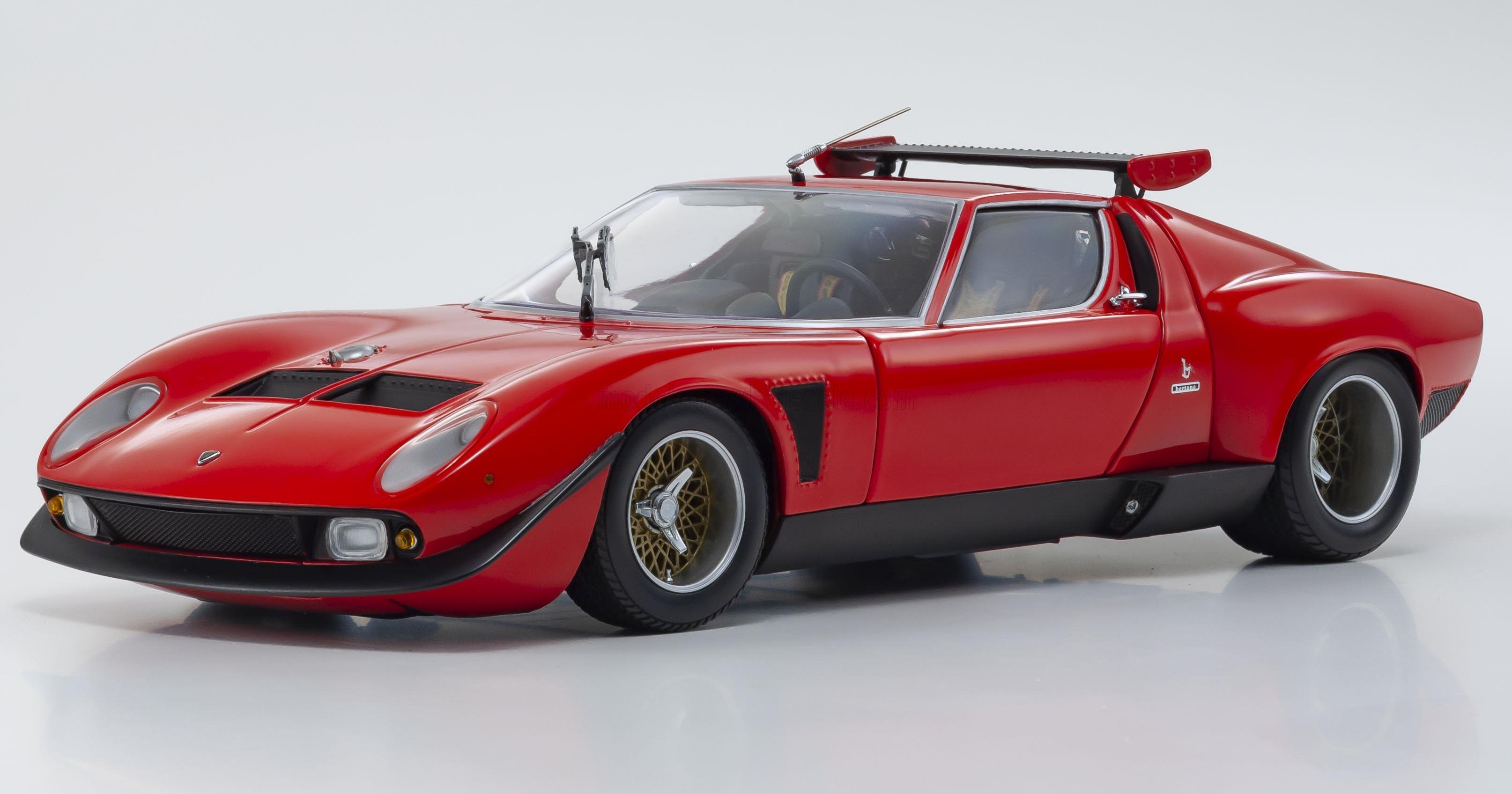 LAMBORGHINI - MIURA SVR 1970 - ROOD ZWART