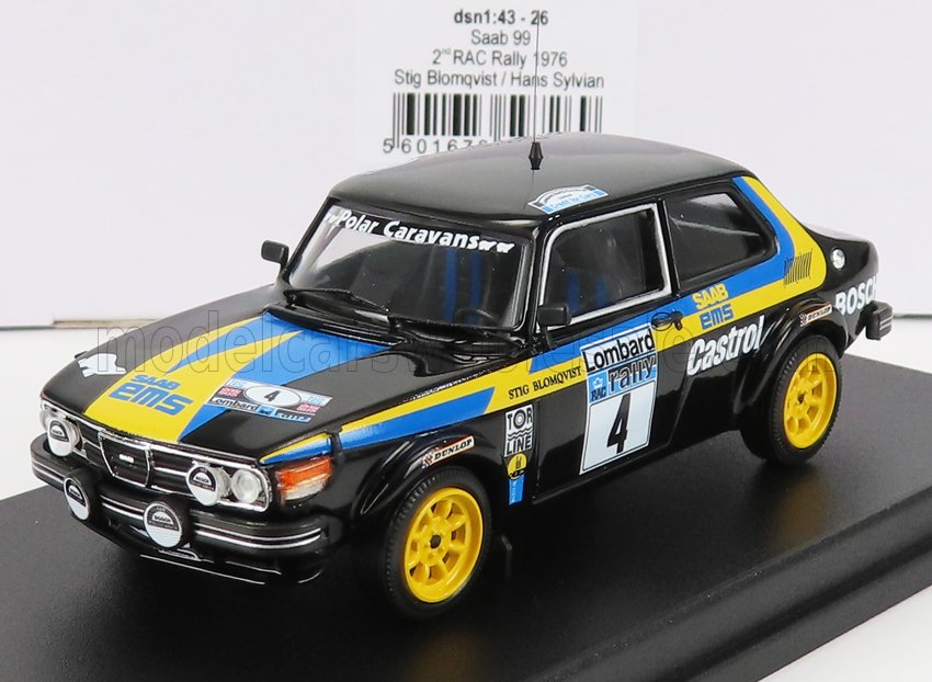 SAAB - 99 N 4 2e RALLY RAC LOMBARD 1976 S.BLOMQVIS