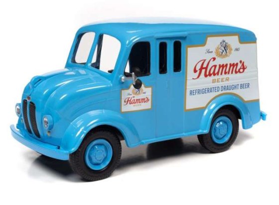 Divco Delivery Truck Hamms Beer, 1950  , bleu clair