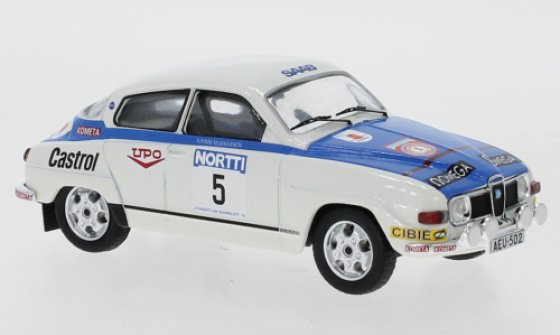 Saab 96 V4, No.5, 1000 Lakes Rally, S.Lampinen/S.Markkanen, 1976