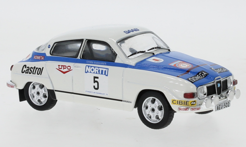 Saab 96 V4, No.5, 1000 Lakes Rally, S.Lampinen/S.M