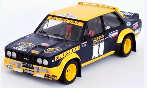 Fiat 131 Abarth, No.1, Olio Fiat, Rallye WM, Rally