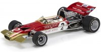 LOTUS - F1 49C FORD GOLD LEAF TEAM LOTUS N 2 SEASON 1970 JOHN MILES - CON VETRINA - WITH SHOWCASE