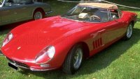 FERRARI - 250 GT NEMBO SPIDER SOFT-TOP CLOSED #1777GT 1965 - RED BEIGE