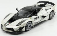 FERRARI - FXX-K EVO N 70 HYBRID 6.3 V12 1050pk 2018 - WHITE PEARL MET SILVER