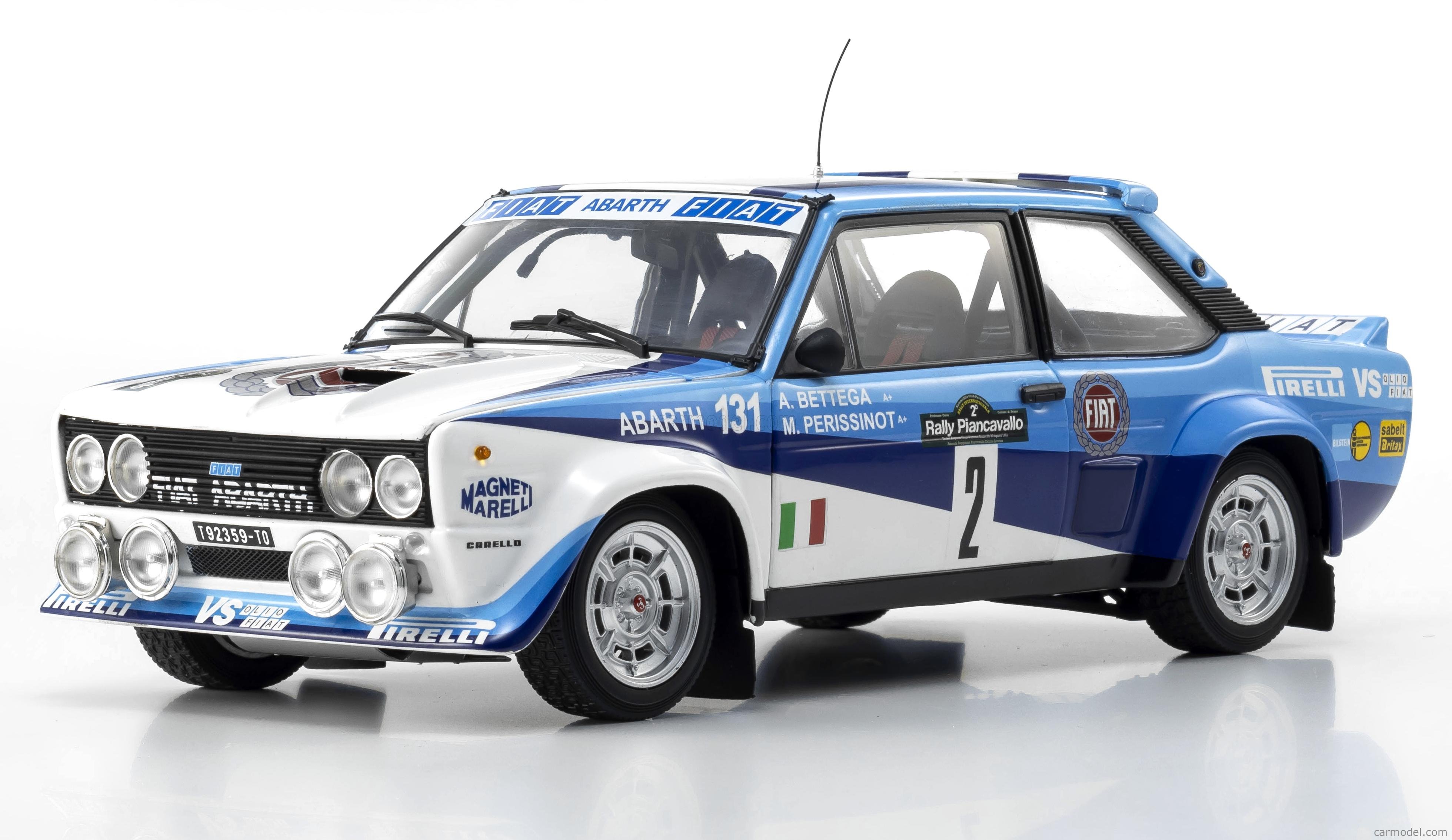 FIAT 131 ABARTH - 1981 - BETTEGA/PERISSINOT - PIAN