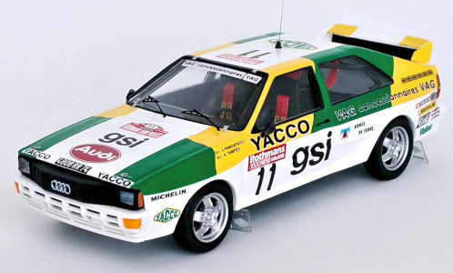 Audi quattro, No.11, Rallye des 1000 Pistes , J.Pa