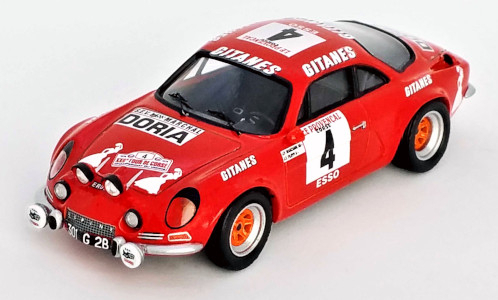 Alpine Renault A110, No.4, Gitanes, Rallye WM, Tou