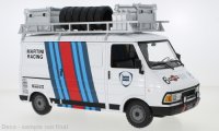 Fiat 242, Martini Rally Team, Assistance, with accessories tire rack and tires, 1986