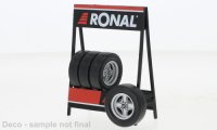 Set extra wielen: Ronal X Pack Zilver, set van 4 wiele