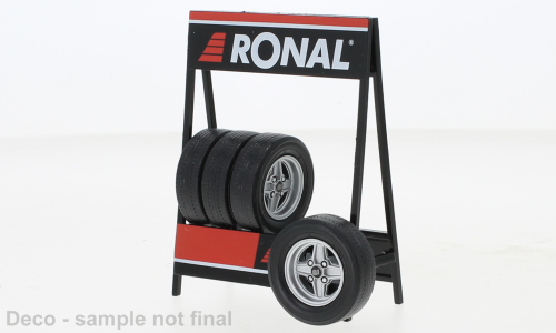 Set extra wielen: Ronal X Pack Zilver, set van 4 w