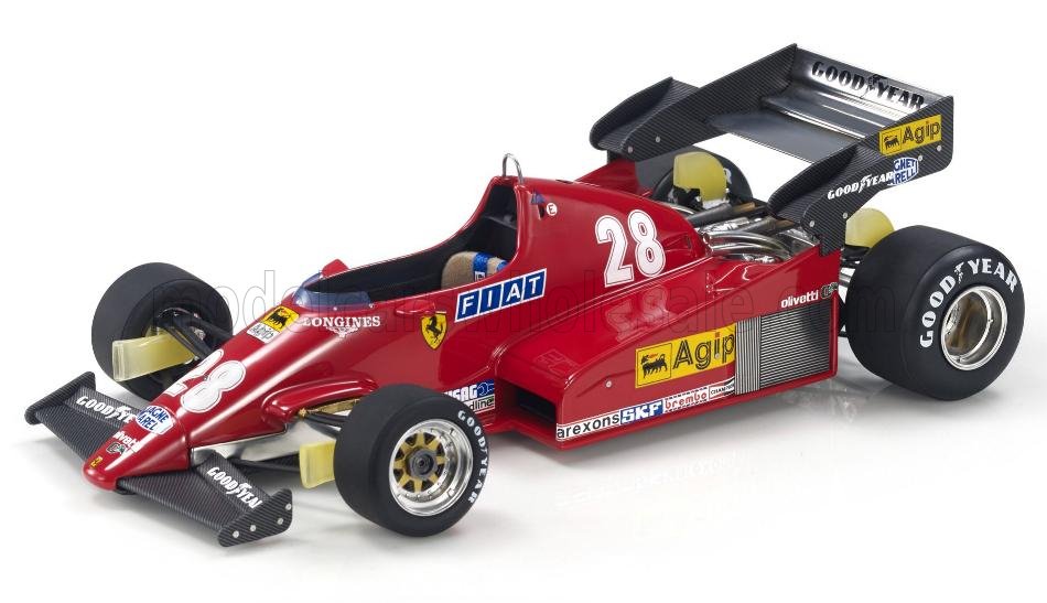 FERRARI - F1 126C2B N 28 SEASON 1983 RENE ARNOUX