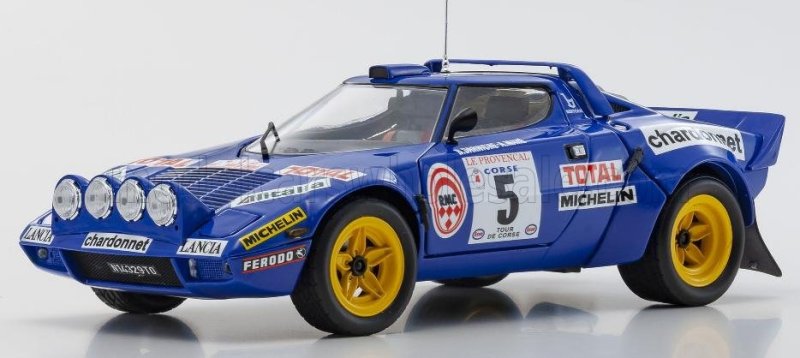 LANCIA - STRATOS HF (night version) N 5 2nd RALLY TOUR DE CORSE 1976 B.DARNICHE - A.MAHE