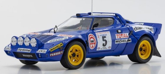 LANCIA - STRATOS HF (night version) N 5 2nd RALLY TOUR DE CORSE 1976 B.DARNICHE - A.MAHE