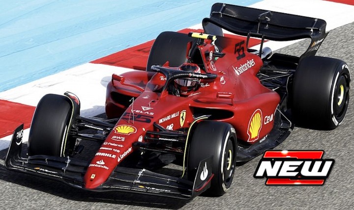 FERRARI F1-75 - CARLOS SAINZ - BAHRAIN GP 2022