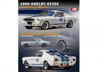 Shelby GT350 #7 Stirling Moss, 1966 ,  white/blue stripes