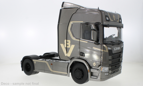 Scania R-Serie Topline, metallic-grijs, 2019