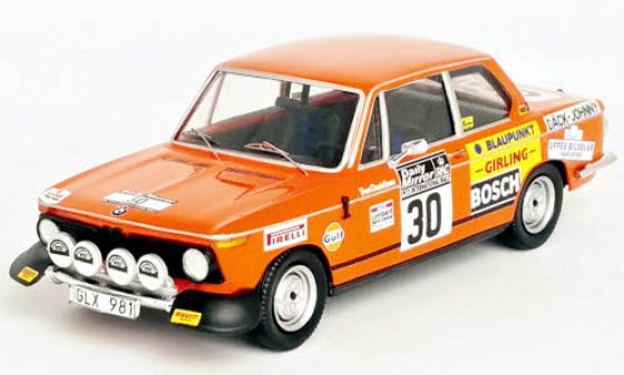 BMW 2002, No.30, Rallye WM, RAC Rallye, B.Danielsson/U.Sundberg, 1973