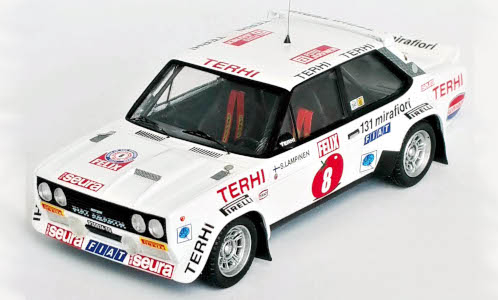 Fiat 131 Abarth, No.8, Rallye WM, 1000 Lakes Rally