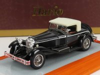 MERCEDES BENZ - 710SS SPIDER sn36208 ROADSTER CABRIOLET CASTAGNA CLOSED 1929 - ORIGINAL CAR - NOIR