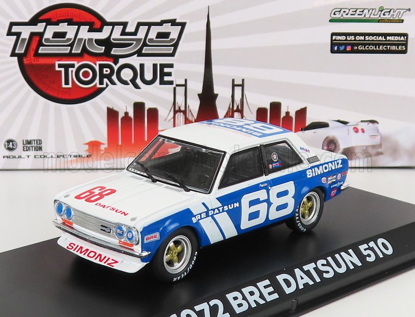 DATSUN - 510 BRE N 68 RACING 1972 P.GREGG