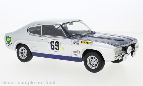 Ford Capri Mk I, No.69, Tour de Corse, J.F.Piot/J.