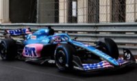 ALPINE A522 N°14 BWT ALPINE F1 TEAM 7th GP MONACO 2022 FERNANDO ALONSO